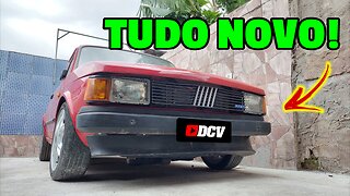 FAROL, SETA E ELÉTRICA ATUALIZADA NA FIAT 147 PICK-UP COM MOTOR FIRE | EP.53