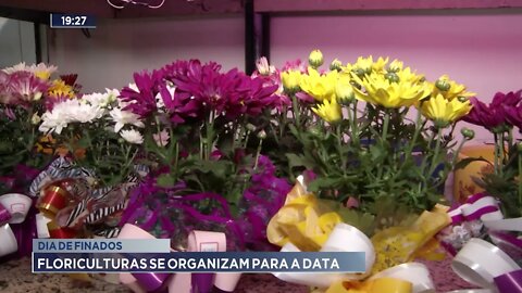 Dia de finados: Floriculturas se organizam para a data