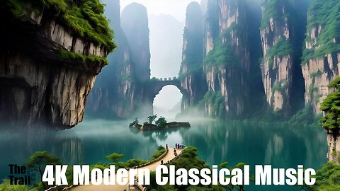Modern Classical Music - Life Fulfilled | (AI) Audio Reactive Cinematic | Zhangjiajie National Park