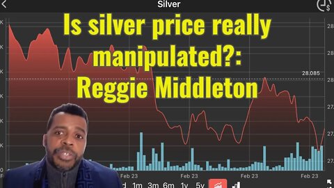 Reggie Middleton: Is silver price really manipulated?