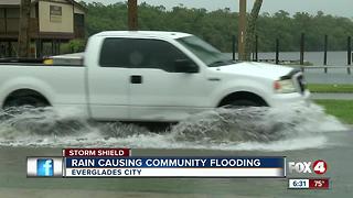 More rain brings more flooding to Everglades City