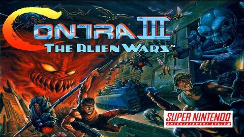 Start to Finish: 'Contra III: The Alien Wars' gameplay for Super Nintendo - Retro Game Clipping