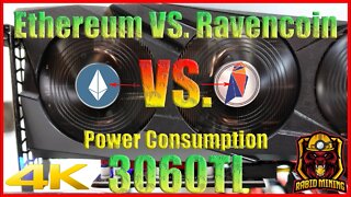 3060ti Ethereum VS. Ravencoin Mining Power Consuptions VS. Your Power Bill