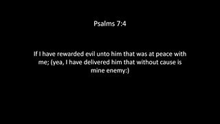 Psalms Chapter 7