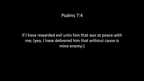 Psalms Chapter 7