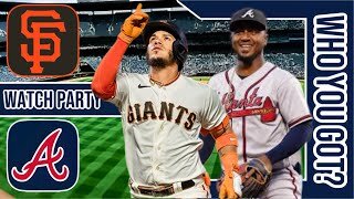 San Francisco Giants vs Atlanta Braves | Live Play by Play & Reaction Stream 3D Sim | MLB 2024 gm 83