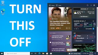 How to Turn Off News and Interests in Windows 10