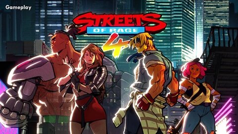 1 - Streets of Rage 4 - Stage 4 - Gameplay - 4K