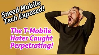 Sneed Mobile Tech Exposed! Known T-Mobile Hater Caught in the Act!