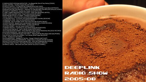 DeepLink Radio Show 08 Soulful Jazzy House Music