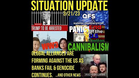 SITUATION UPDATE - GLOBAL ALLIANCES FORMING AGAINST US AS BANKS FAIL WORLDWIDE & GENOCIDE CONTINUES!