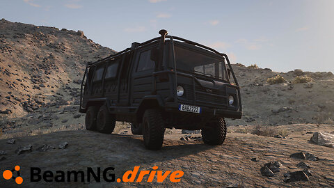 BeamNG.drive | Autobello Stambecco 525-V-2 | Rock crawling in Johnson Walley