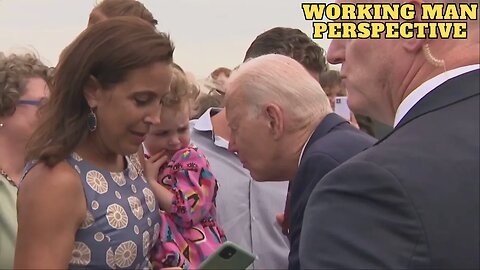 Biden nearly tears ACL to sniff babies