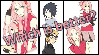 Which is better? - Sakura and Sasuke [SasuSaku] Doujinshi [English] [HD]