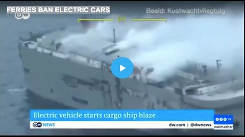 FERRIES BAN ELECTRIC CARS