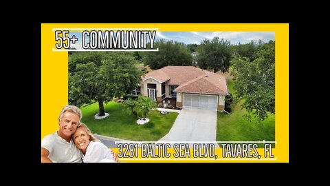 For Sale 3281 Baltic Sea Blvd Tavares FL | 55+ Community | Your Home Sold Guaranteed Realty