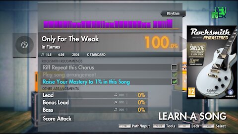Rocksmith 2014 Remastered: In Flames - Only for the Weak