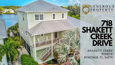 718 Shakett Creek Dr, Nokomis, FL 34275 | Homes for Sale in Nokomis FL