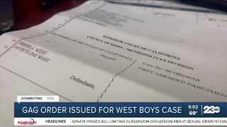 Gag order issued for West Boys case