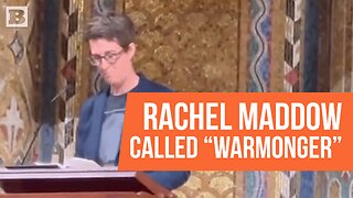 "WARMONGER!" Rachel Maddow Heckled by Pro-Palestinian Protester at Book Event