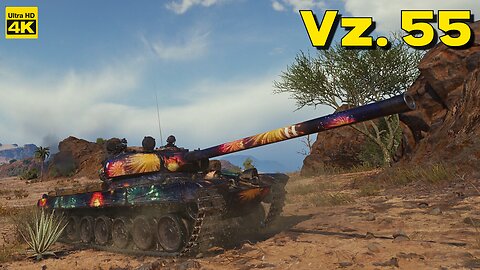 World of Tanks 2 Kills 10,3k damage Vz. 55 | 4K Video | - My battle My rules