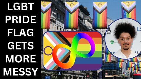 Alphabet Community Adds Infinity Symbol On Already Cluttered Pride Flag Design