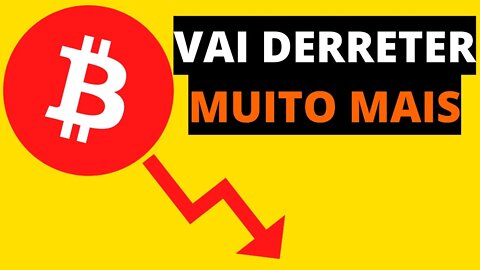 CRIPTOMOEDAS DERRETENDO QUAL É O SUPORTE DO BITCOIN | Edney Pinheiro