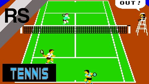 OPEN YOUR PIXEL EYES MARIO! | Tennis NES | Collection Playthrough