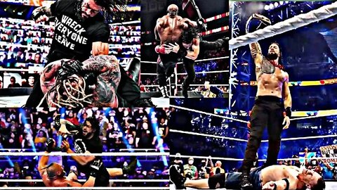 Roman Reigns Attack Fiend Bray Wyatt, Brock lesnar and more wwe wrestlers. ||Roman reigns attitude||