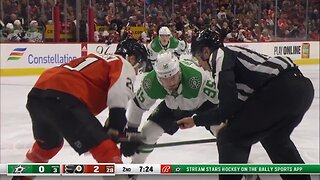 Tyler Seguin with a Short Goal vs. Philadelphia Flyers