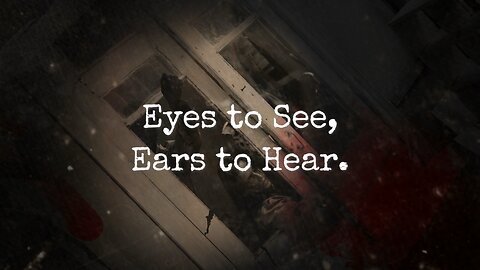 I.T.S.N. is proud to present 'Eyes to See, Ears to Hear.' June 9TH.