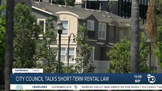 City council talks short-term rental law