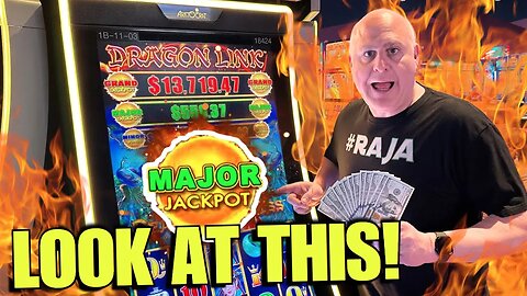 Winning Multiple Jackpots on High Limit Dragon Link No Matter What!