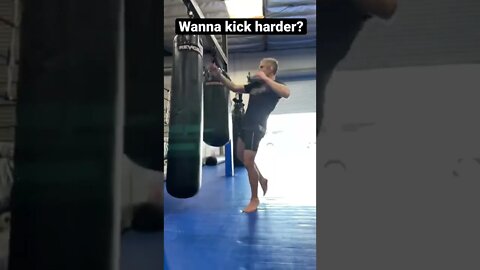 Muay Thai Kick Drill Doubles and Triples