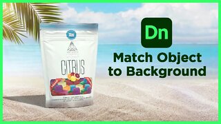 How to Match 3D Object to Background Image in Adobe Dimension