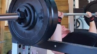 87.5 Kgs x 9 Incline Bench Press.