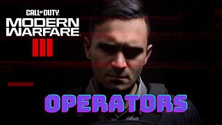 Modern Warfare III & Warzone Operators