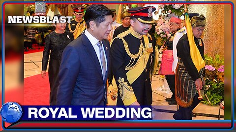 PBBM, dinaluhan ang royal wedding sa Brunei Darussalam