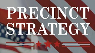 Precinct Strategy weekly meeting - May 23, 2023