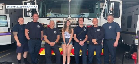 16-year-old thanks Barberton fire, first responders for saving her life