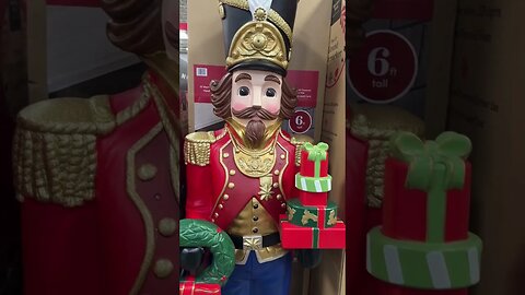 Sam's Club ~ 6 FOOT Prelit NUTCRACKER is back! #shorts #samsclub #nutcrackers