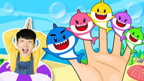 Baby Shark Dance | Sing and Dance! | Shark Finger Family | Finger Family Songs for kids