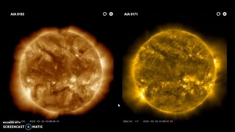 Space Weather Update May 7th 2022! Scary Sunspot Coming Around The Limb!