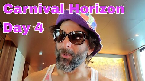 CRUISE | Carnival Horizon Day 4 | Express Breakfast | Stay Hydrated | Bathroom and Card Drama