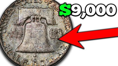 1954 Franklin Half Dollar Coins Worth Money! Silver Coin Values