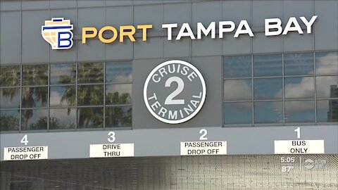 First cruise ship readies to set sail from Port Tampa Bay on Saturday