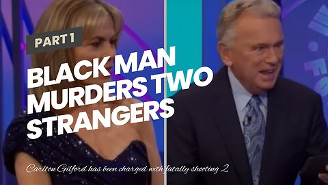 Black man murders two strangers because they were white…