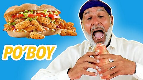 Tribal People Try Po'Boy For The First Time!