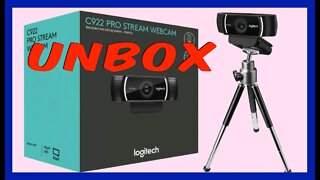 Webcam logitech c922 pro fullhd UNBOX - DailyHouse