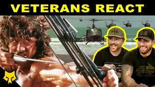 Veterans React to MILITARY Movies